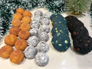 Holiday Snowball, Donut Holes and Cookies - Family Size