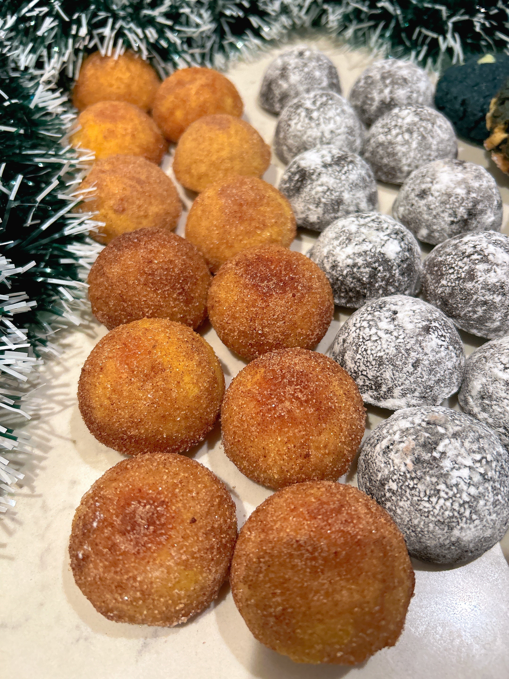 Holiday Snowball, Donut Holes and Cookies - Family Size